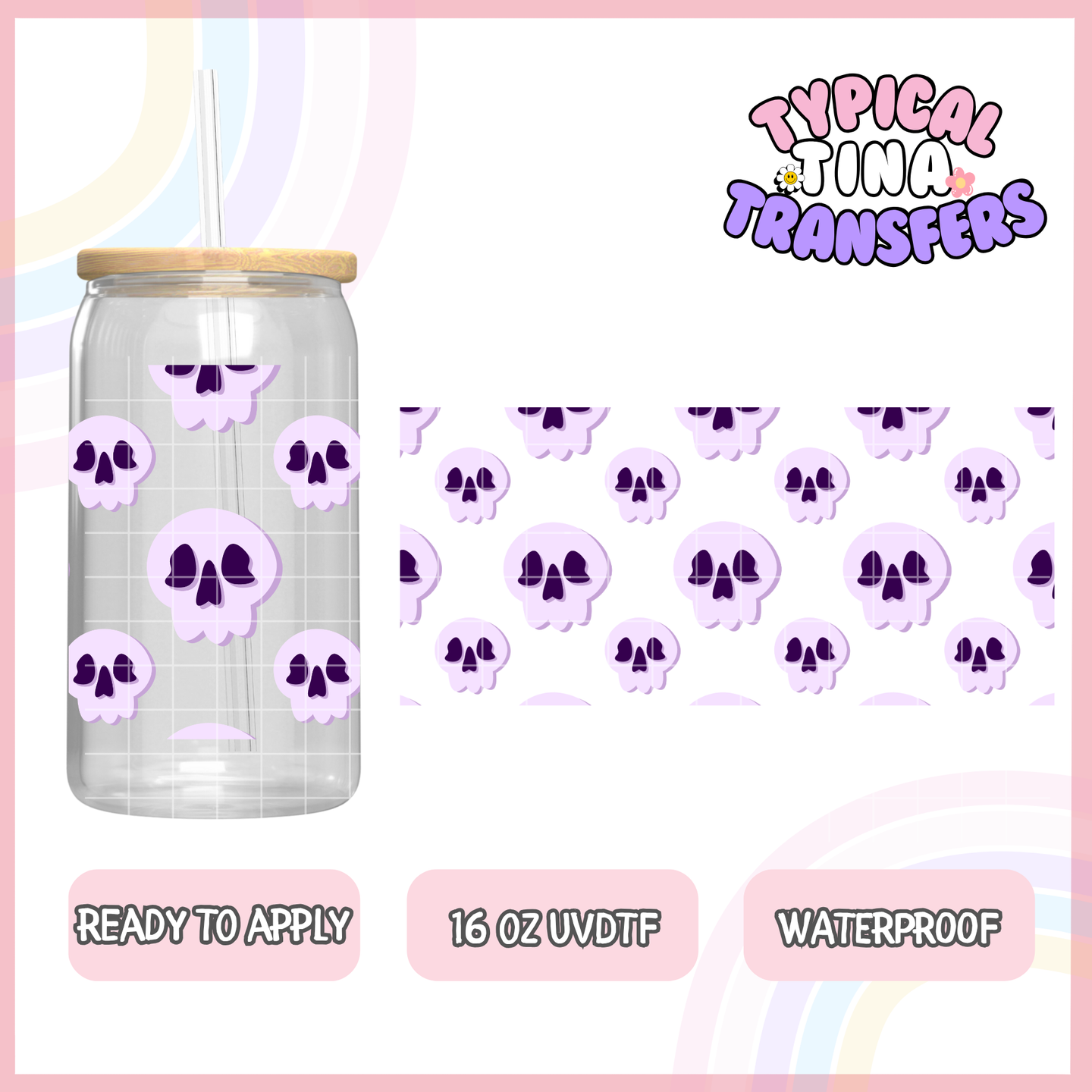 UVDTF #7931 | 16oz UVDTF Wrap | POD